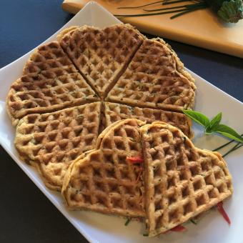 Gemüsewaffeln