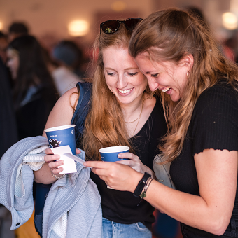 Erst mal ein Kaltgetränk!