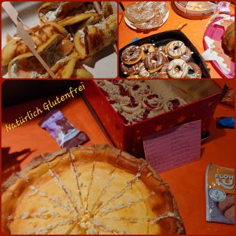 Glutenfreies Kuchenbuffet