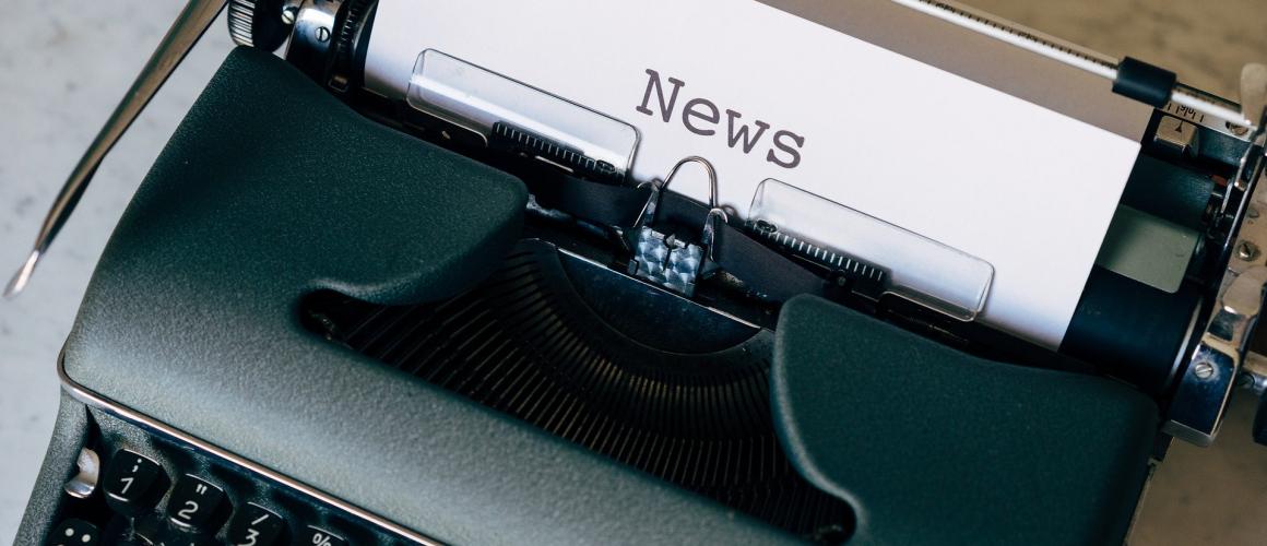News in Schreibmaschine